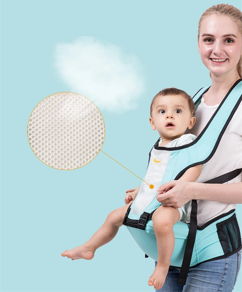 New Baby Carrier Infant Kids Backpack Hipseat for Newborn Prevent Bow Legs Ergonomic Baby Carrier Sling Breathable Baby Kangaroo