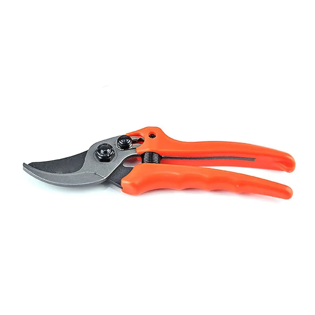 1PCS Bypass Pruning Shears with Plastic Handle Garden Pruners Clippers 195MM 