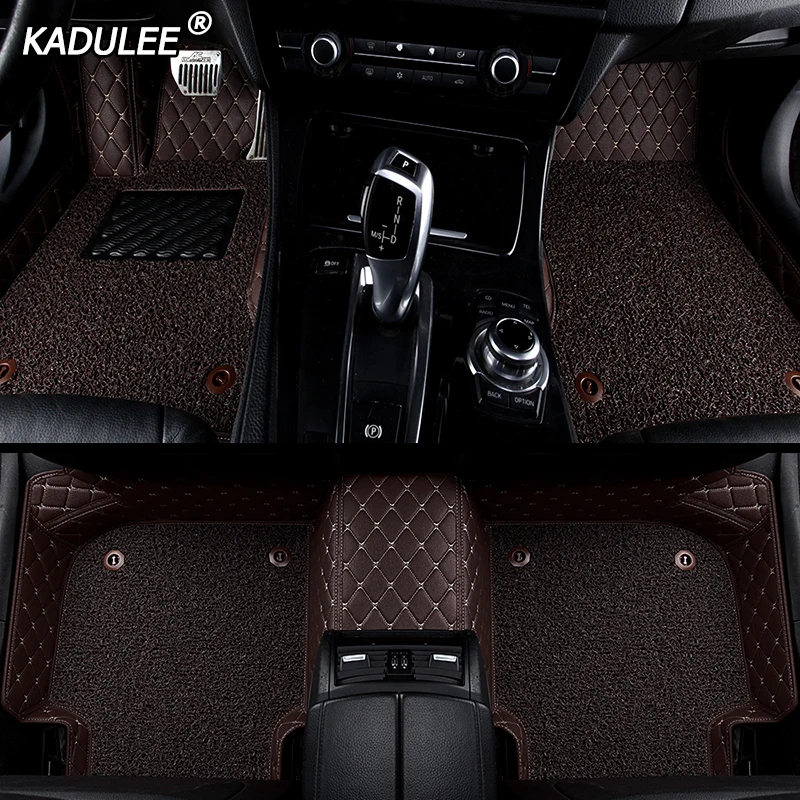 Автомобильный напольный коврик KADULEE под заказ для jeep grand cherokee 2014 compass 2018 commander renegade