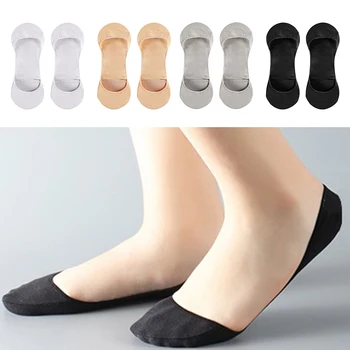 

Ladies Comfy No Show Socks Non Slip Stretchy Invisible Boat Socks Breathable Low Cut Ankle Socks Women Thin Sock High Heel Socks