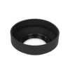Pixco 52mm/55mm/58mm/62mm/67mm/72mm/77mm 3-Stage Collapsible 3in1 Rubber Lens Hood Suit for Canon Nikon Pentax Camera ► Photo 3/5