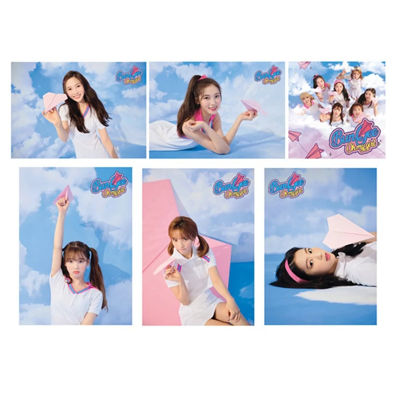 1 Набор влюбленных одноклассников средней школы OH MY GIRL SeungHee альбом Кристальные наклейки для карточек фотооткрытка автобус наклейки подарок