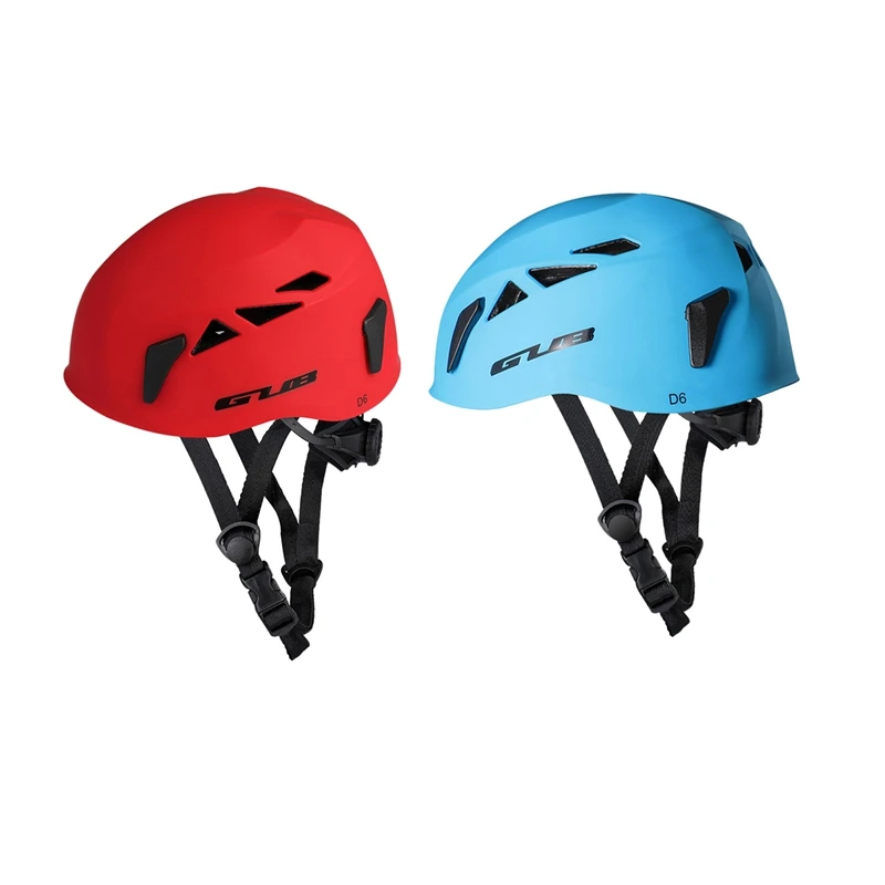 

2Pcs GUB D6 ABS Outdoor Expansion Caving Rescue Mountain Bike Helmet Descent Helmet Helmet Safety Equipment Climbing Equipment(R