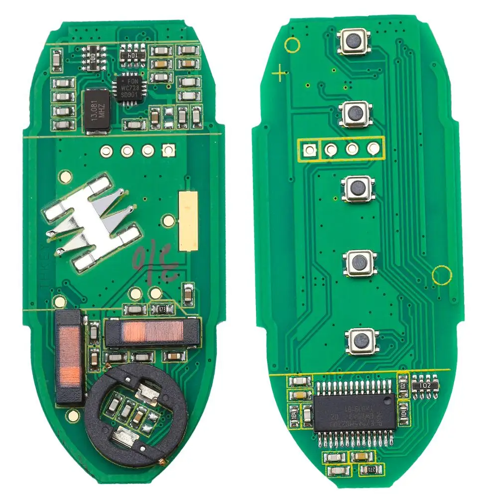 KEYECU Smart Key 5B 433MHz ID47 для Nissan Altima, Maxima- Fcc# KR5S180144014 Cont#: 44310