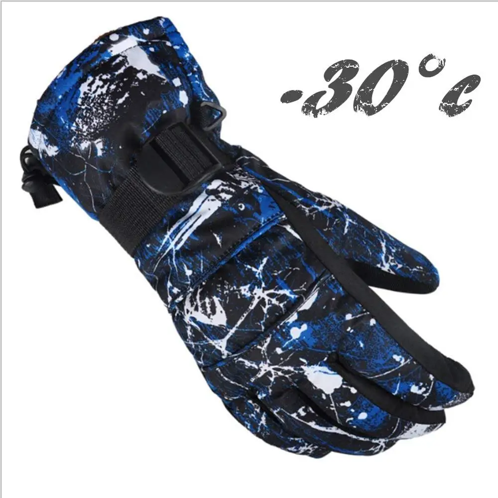 

Ski Gloves Winter Thermal Waterproof Windproof Snowboard Gloves Fit Snow Skating Motorcycle Snowmobile Riding for Men Women Kids