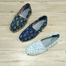 Г.; женская джинсовая парусиновая обувь с перфорацией; обувь без застежки; повседневная обувь на плоской подошве с закрытым носком