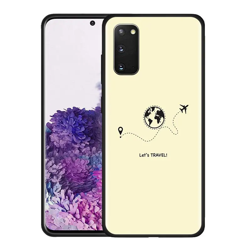World Map Travel Airplane Silicone Case For Samsung Galaxy S20 Ultra S10e S10 5G S20 Plus S8 S9 Plus S7 Edge Back Cover Couqe World Map Travel Airplane Silicone Case For Samsung Galaxy S20 Ultra S10e S10 5G S20 Plus S8 S9 Plus S7 Edge Back Cover Couqe