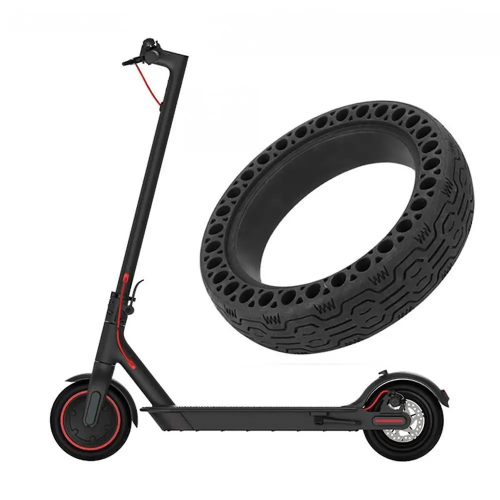 

For Xiaomi Mijia M365 Scooter Tire Solid Hollow Tires Shock Absorber Non-Pneumatic Damping Rubber Tires For Xiaomi M365