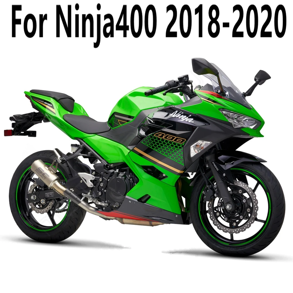 Подходит для Ninja 400 2018 2020 18 19 20 Новое поступление ABS мотоцикл Kawasaki Ninja400 полный комплект обтекателей кузов