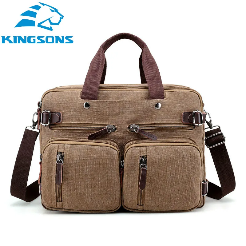 Многофункциональная холщовая дорожная сумка для мужчин мессенджеры на ремне