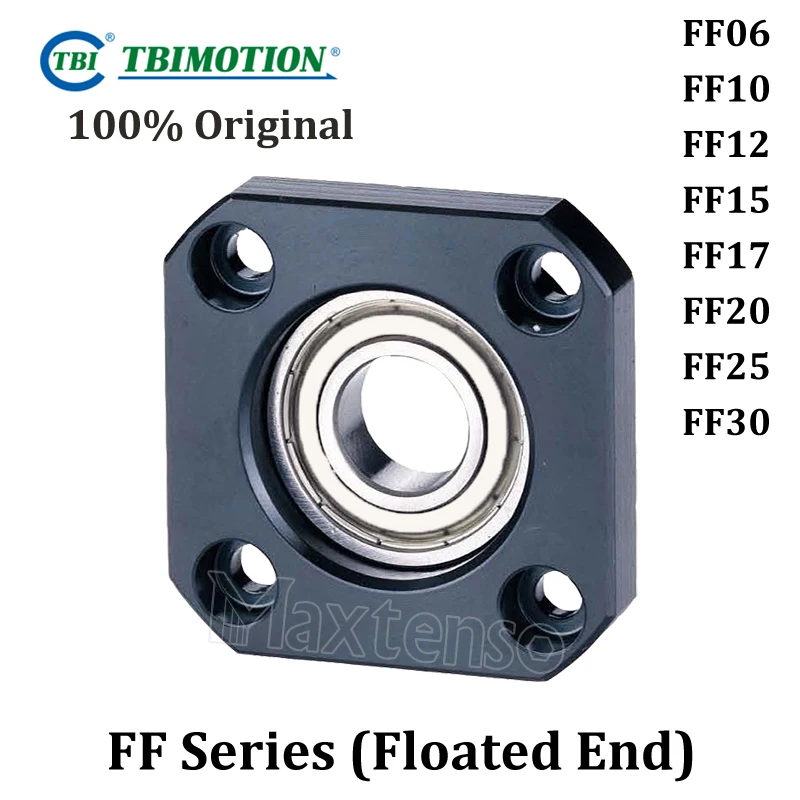 TBI Motion Поддержка блок FF06 FF10 FK12 FF15 FF17 FF20 FF25 FF30 Поддержка ed-сбоку C5 C7 для шарикового винта 10/12/14/15/16 с высокой точностью