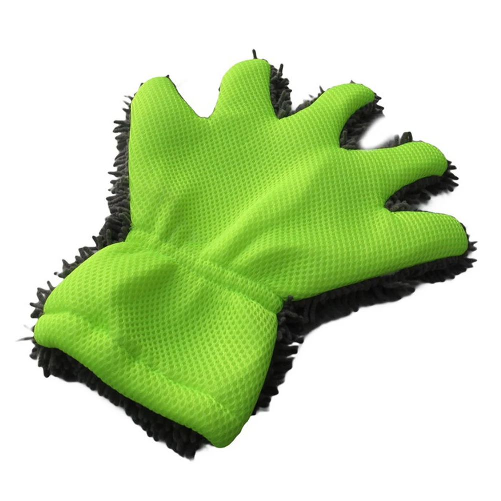 Автомобильные перчатки из микрофибры для мытья окон, мягкие перчатки для мытья автомобиля