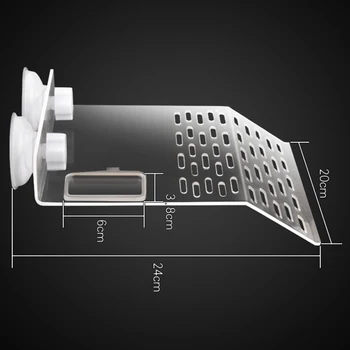 

Aquarium High Temperature Resistance Turtle Platform Strong Suction Odorless Acrylic Rest Floating Non Toxic Basking Terrace