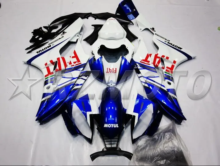 4 подарки ABS полный комплект обтекателей для YAMAHA YZF-R6 2006 2007 Обтекатели набор YZF R6 06 07 литья под давлением пользовательские motul