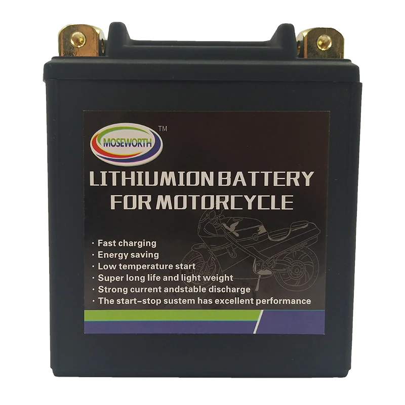 Аккумулятор для мотоцикла LiFePO4 Fe 12 В 7 Ач 7L BS 280CCA размер 113x70x130mm Bulit in BMS защита