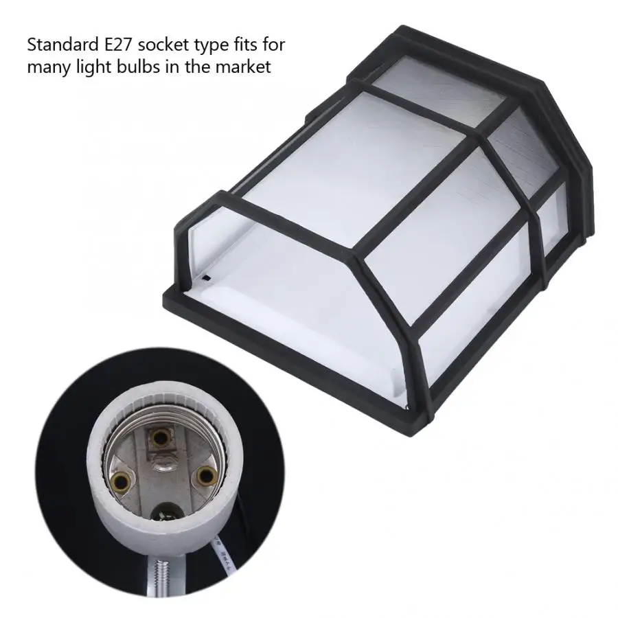 LED Wall Lamp Vintage Style Single Wall Lantern Lamp Holder Outdoor Homw Garden Decoration LED Wall Lamp Vintage Style Single Wall Lantern Lamp Holder Outdoor Homw Garden Decoration