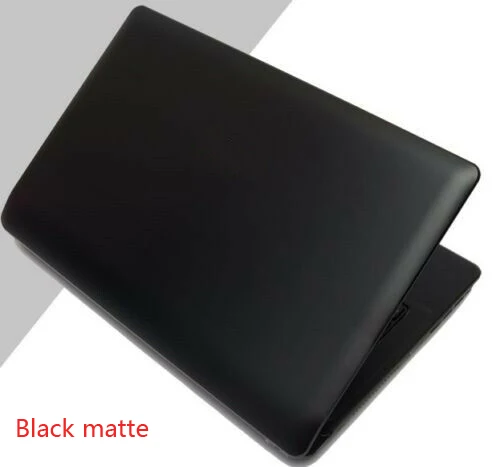 Наклейка оболочка трафарет для ноутбука из углеродного волокна Защитная крышка для Alienware 13 R3 ALW13C 13,3 дюймов- выпуск - Цвет: Black matte