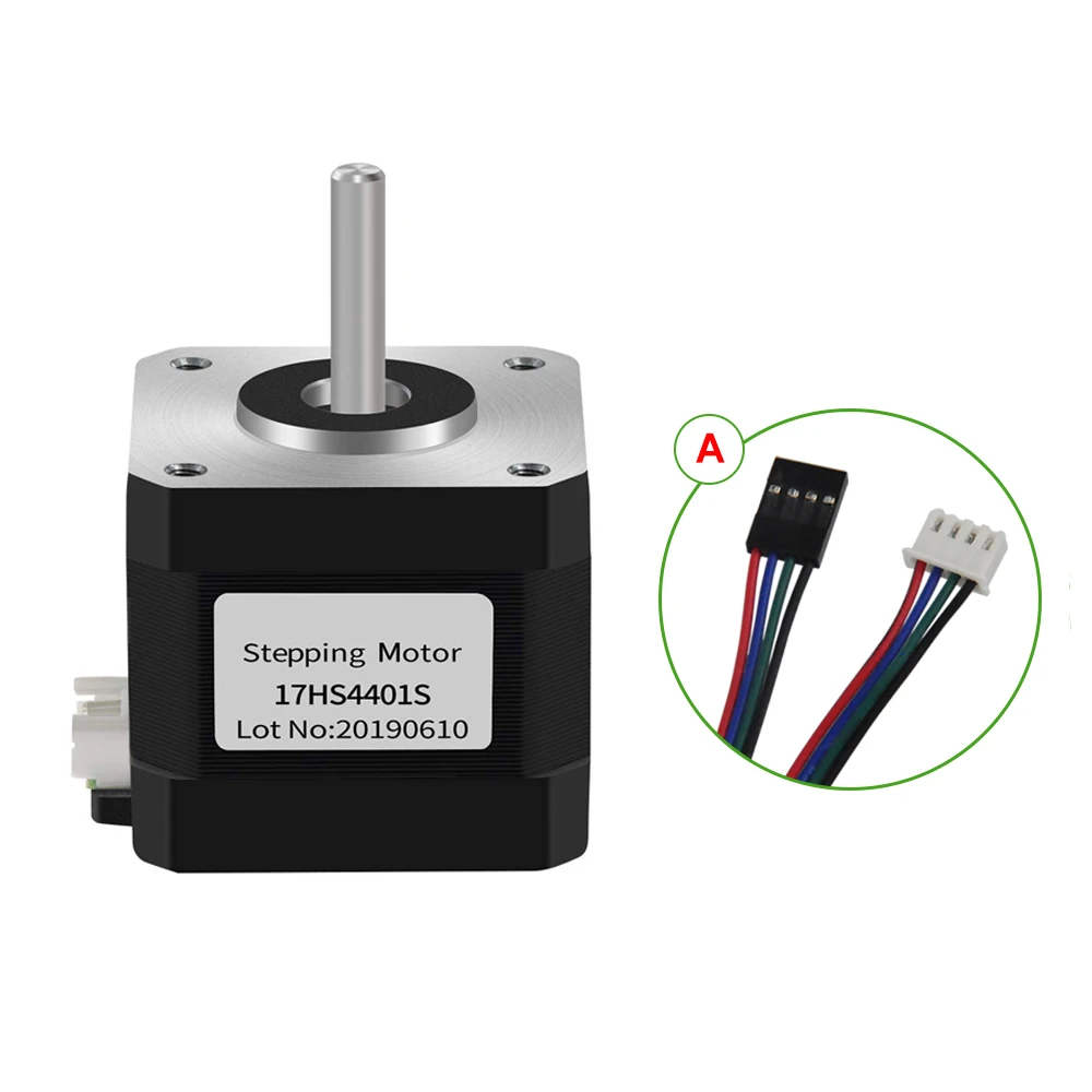 Nema 17 Stepper Motor 38mm 42motor Nema17 42BYGH (17HS4401S) 4 lead stepper motor for 3D Printer Printing XYZ nema 17 stepper motor 38mm 42motor nema17 42bygh 17hs4401s 4 lead stepper motor for 3d printer printing xyz