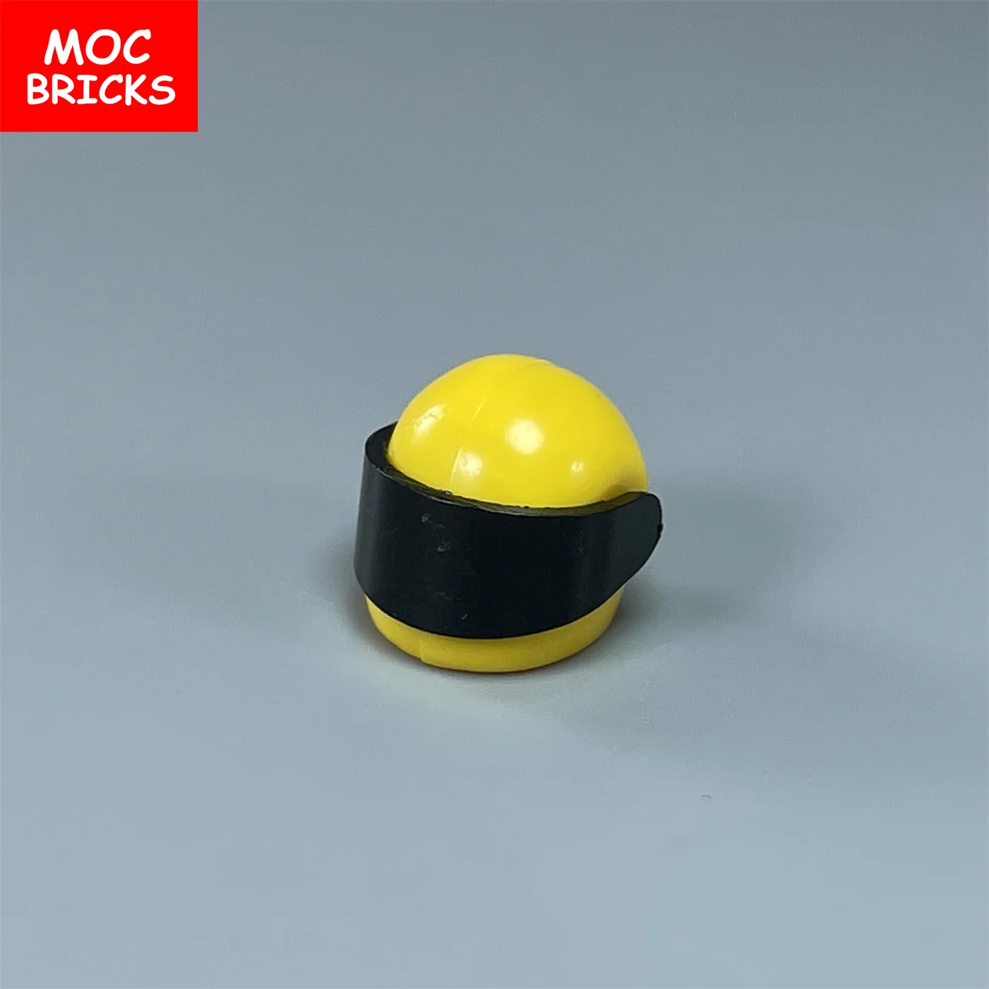 16 Stück/Set MOC Bausteine 30006 30124 88415 2446 City Motorradhelm-Visiere Actionfigur-Zubehör Zusammenbaubare Partikel-Spielzeuge Geschenke – Detail 10