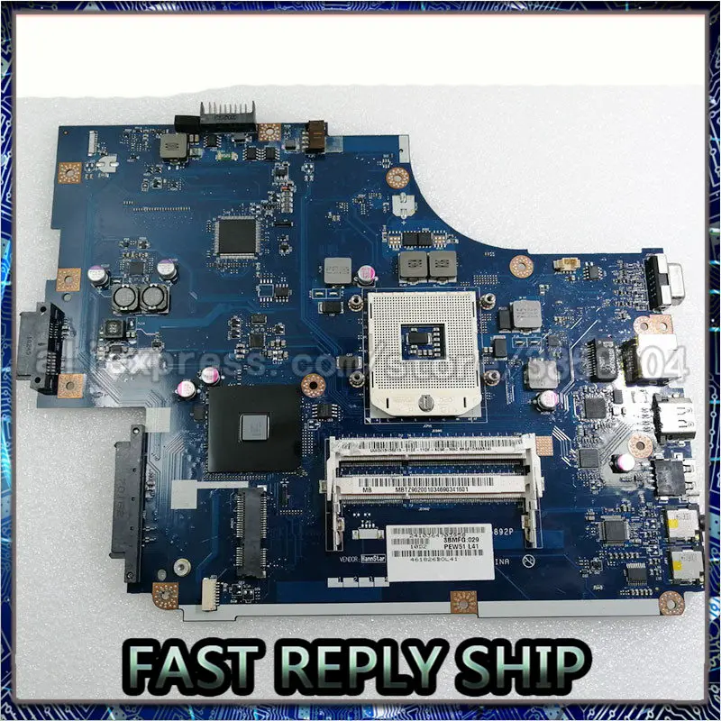 Laptop motherboard for Acer Aspire 5741 5741G notebook PC Mainboard MBWJU02001 NEW70 LA-5892P HM55 main board DDR3 test ok | Компьютеры и