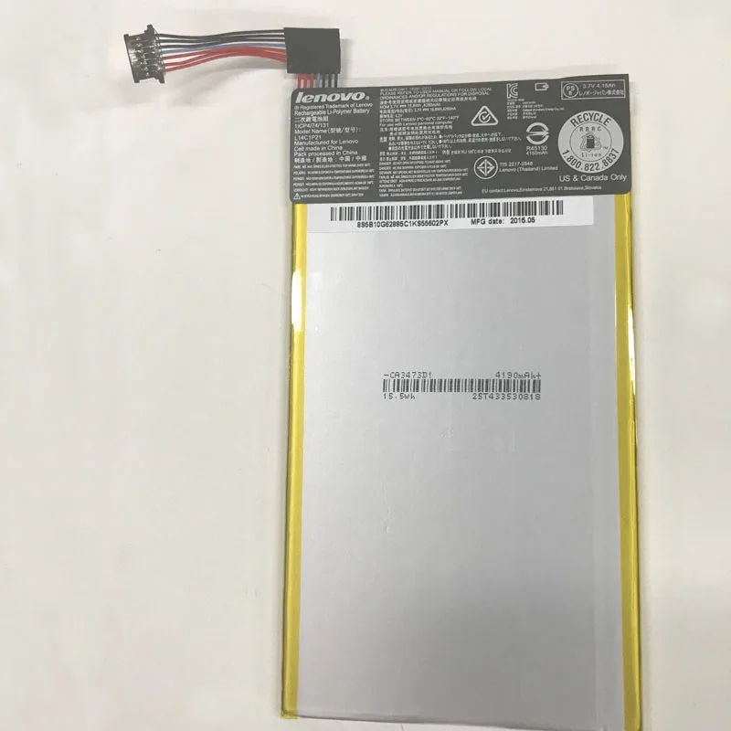 GeLar оригинальное качество 3,7 в 15.8WH L14C1P21 батарея для lenovo MIIX 3 MIIX3-830 серии L14C1P21