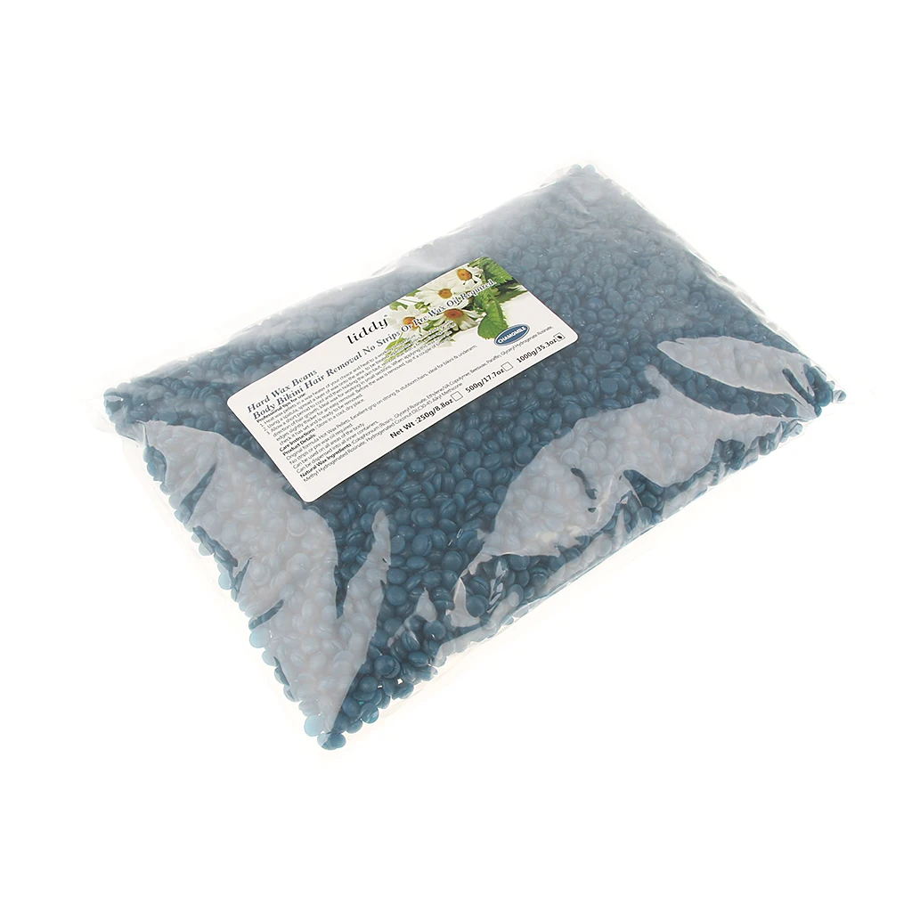 1000g Hard Wax Beans Depilatory Solid Hot Film Waxing Pellets for Body Bikini Arm Leg Hair Removal