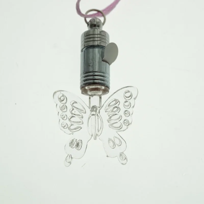 Led Blue Magnetic Light Charm Pendant Necklace Christmas Birthday Dancing Party Gift Men Women Bar Supplies Glow In The Dark (9)