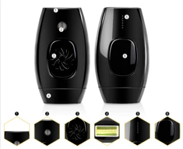 Depiladora a Laser Removedor de Cabelo Flash Depilador Permanente Depiladora Facial Fotodepilador Elétrico Indolor Dropship 1800000 12 Cheap Depiladores