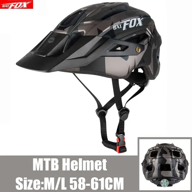 Bicycle Helmet Cycling Helmets MTB Road Mountain Bike New with Light Ultralight