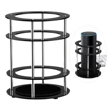 

Stable Acrylic Enhanced Strength Protective Speaker Stand Speaker Guard Speaker Holder Compatible for Amazon Echo Alexa Speaker