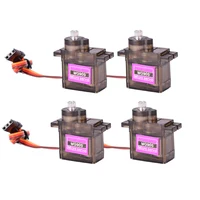 4pcs/lot MG90S Metal Gear Digital 9g Servo For RC Helicopter Airplane Boat Car RC Robot - Image 5