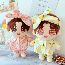 

20cm Doll Dress Up Clothes Clothes Suit Pajamas Headband Suit Christmas Gifts