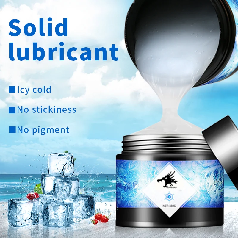 Olio Lubrificante Solido Del Sesso 150Ml Gel Anale Grasso Lubrificante Massaggio Personale Crema Fisting Butt Plug Vibratore Masturbazione