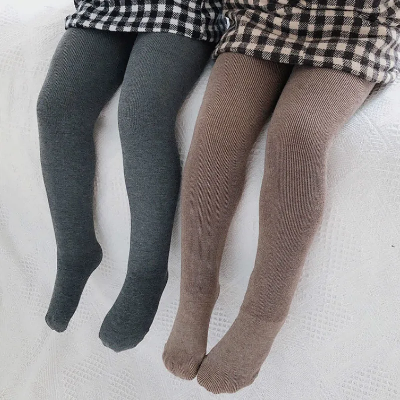 

Winter Girl Tights Warm Plus Velvet Pantyhose Toddler Tights Girls Leotardos Bebe Solid Color Collant Fille Pantyhose