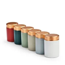 Портативная Керамическая мини коробка для хранения чайных конфет, чайные банки, закрытые бутылки, емкость для хранения чая Longquan Celadon