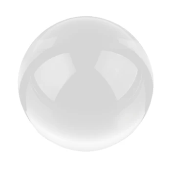 

Clear Glass Crystal Ball Healing Sphere Photography Props Lensball Decor Gift,50mm