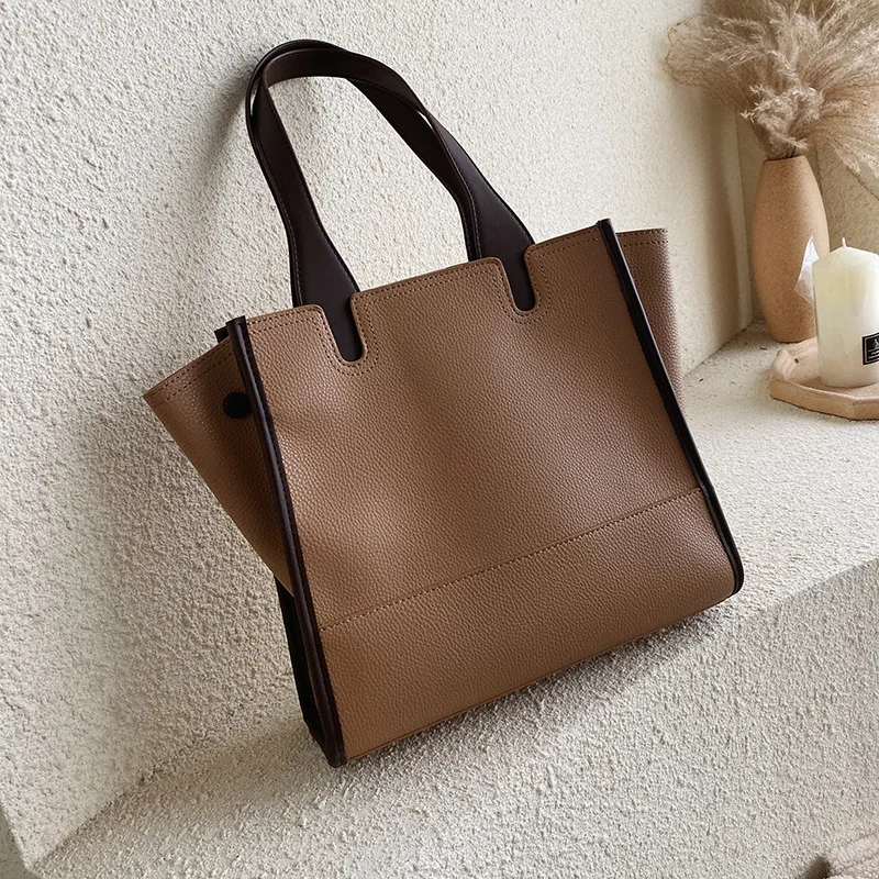 

Autumn And Winter CHIC Casual Textured Bag Women's 2019 New Style Korean-style Fashion Retro Versatile Shoulder Toth