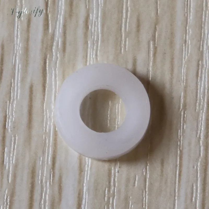 Nylon Washer for Drum Screw Drum Lug 100pc 50pc White Black Color Nylon Flat Wahser M6*13mmlength*3mm Thickness Heavy Product