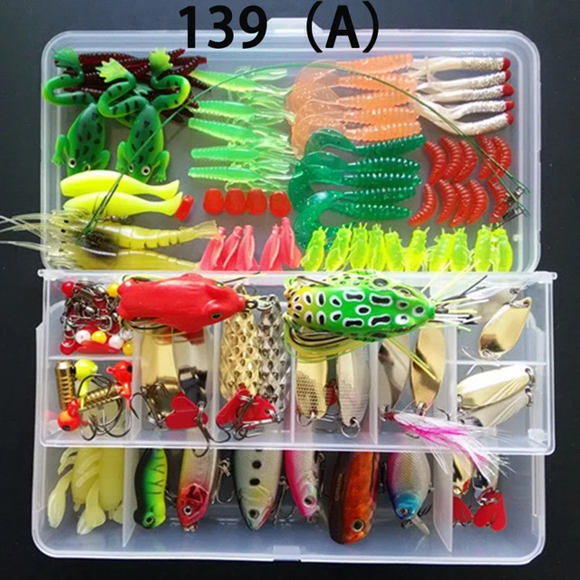 Soft baits fishing lures pencil lure freshwater sea water fake bait mouth  sequin soft bait thunder frog bait fishing lure set - AliExpress