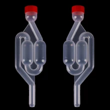 3 шт. Пластик вино Vent Воздушный Замок выхлопной односторонний домашнего виноделия ферментации шлюз клапан водяные герметичные клапаны 3 шт. Пластик вино Vent Воздушный Замок выхлопной односторонний домашнего виноделия ферментации шлюз клапан водяные герметичные клапаны