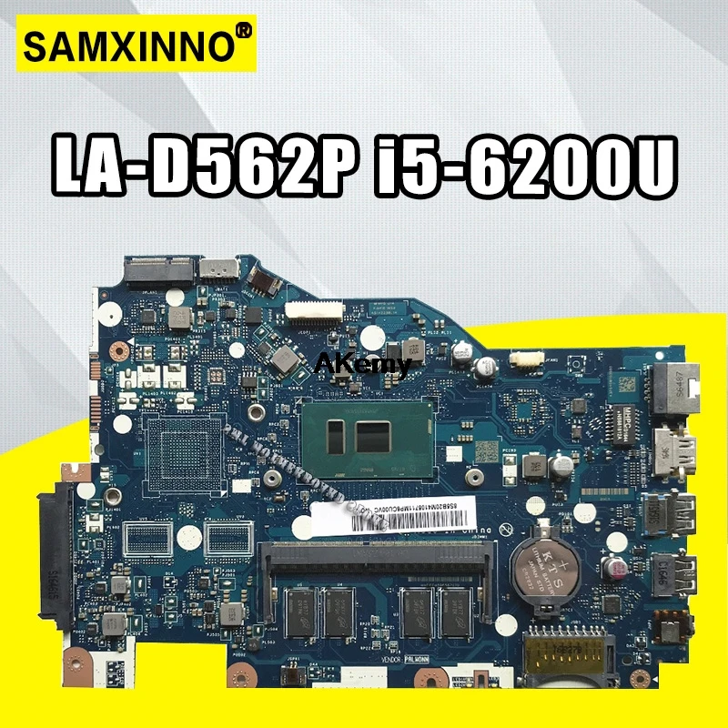 

LA-D562P Laotop motherboard for Lenovo Ideapad 110-15ISK original mainboard 4G-RAM I5-6200U