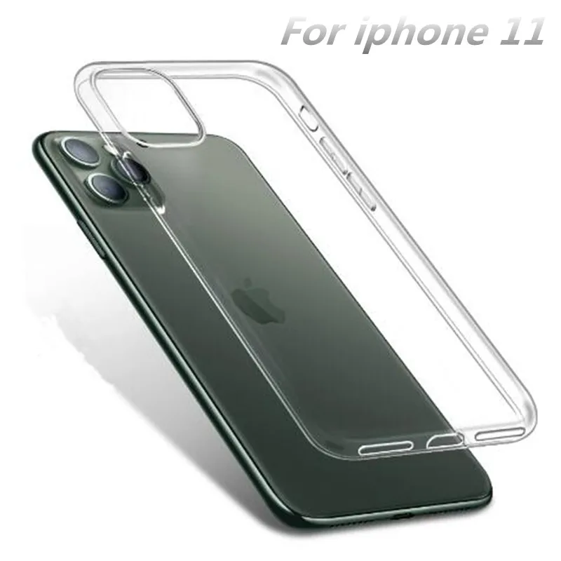 Кристально прозрачный чехол для iphone 11 Pro Max 6s 6 7 8 Plus se 2020 5s 5 12 мини Силиконовый