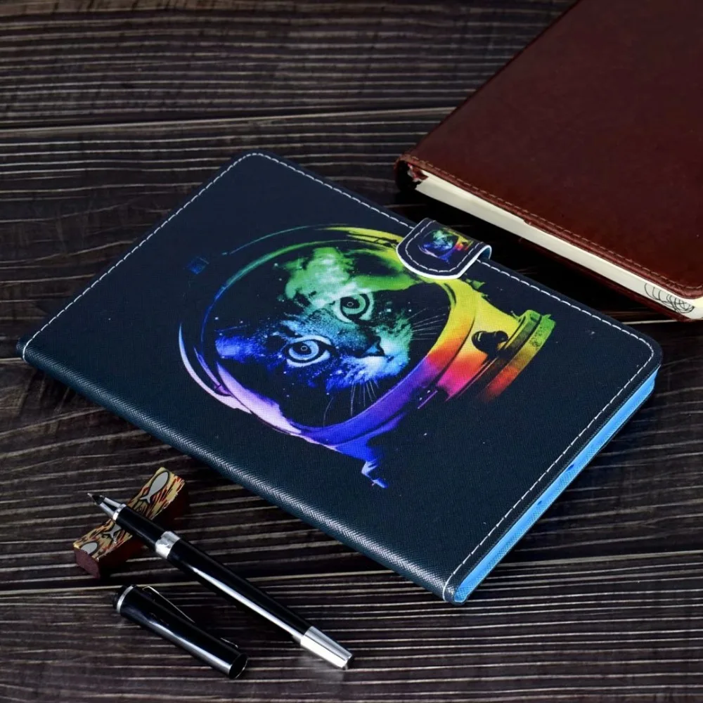 Умный чехол для samsung Tab E 9,6 T560 Мультяшные чехлы из искусственной кожи чехол для samsung Galaxy Tab E 9," T560 T561 чехол для планшета