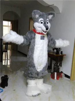 

Husky Dog Fox Fursuit Mascot Costume Suits Cosplay Party Dress Outfits Clothing Advertising Promotion Carnival Halloween Adult