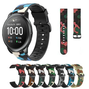 

20/22mm WristStrap for Xiaomi haylou solar ls05 Silicone Watchbands For Xiaomi haylou solar ls02 Bracelet Band Smart Accessories