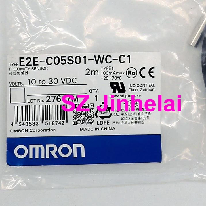 OMRON E2E-C05S01-WC-C1 Аутентичное Оригинальное переключение датчика приближения 10-30VDC 2 м