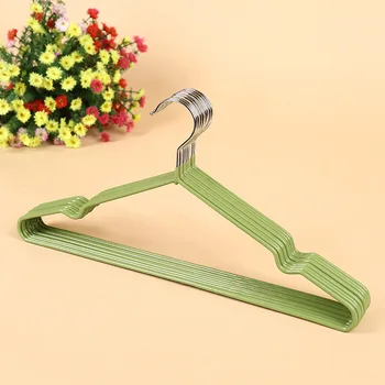 

10Pcs Standard Hangers Hook Clothes Suit Shirt Pantsp Storage Organizer Non Sli