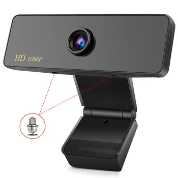

Webcam 1080P HD Web Camera with Built-in daul Microphone 1920 x 1080p USB Plug