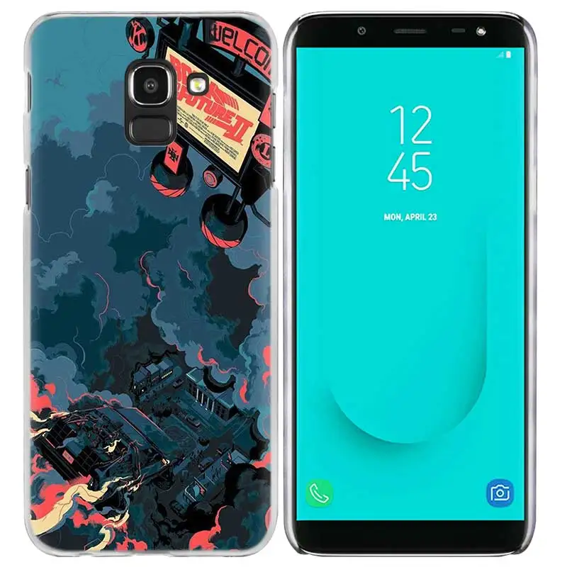 Back to the Future чехол из поликарбоната для samsung Galaxy A50 A80 A70 A60 A40 A30 A20 A20e A10 A9 A7 A6 Note 8, 9, 10, плюс 5G нижней части корпуса оболочки