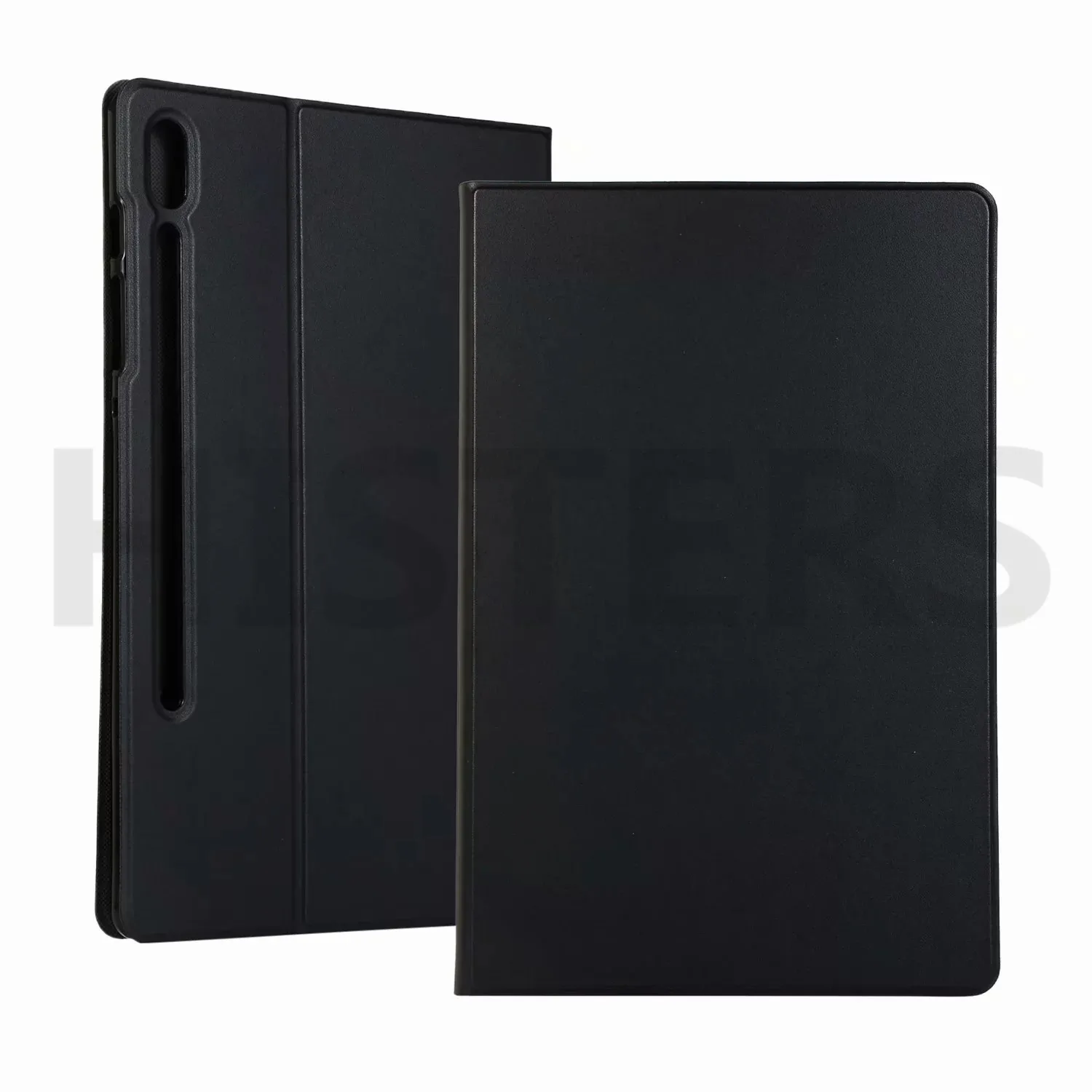 BLACK Fundas Capa для Samsung Galaxy Tab S6 10," SM-T860 SM-T865 чехол_ ультра тонкий и 2-Размер в сложенном и мягкий чехол для задней панели с чипом и бодрствования сна - Цвет: BLACK